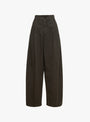 Ambassador Pants Coffee Brown from Girls of Dust at Couverture & The Garbstore
front 
