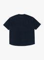 Relaxed Over Size Pile T-Shirt Navy from ki:ts at Couverture & The Garbstore back