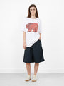 The Bear T-Shirt from Wild Animals comes in White at Couverture & The Garbstore
model front 