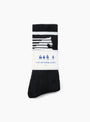 The Northern Sky Socks from One of These Days come in Black at Couverture & The Garbstore set