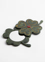 Wild Clover Compact Mirror from Solar Eclipse at Couverture & The Garbstore detail open 