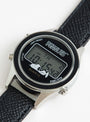 The Snoopy Watch from Vague Watch Co. comes in Black at Couverture & The Garbstore
face