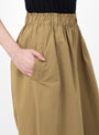 The Elastic Culotte from 7115 by Szeki comes in Tan Brown at Couverture & The Garbstore
model detail
