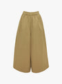 The Elastic Culotte from 7115 by Szeki comes in Tan Brown at Couverture & The Garbstore
front 