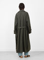 Helio Trench Coat Dark Anthracite from Soeur at Couverture & The Garbstore
front back 