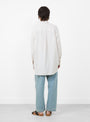 Carlotta Shirt Grey and Orange Stripe