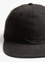 Light Baseball Cap Black from Sublimeroe at Couverture & The Garbstore detail
