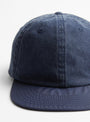 Stonewash Free Brim Cap Navy from Sublimeroe at Couverture & The Garbstore
detail