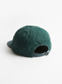 Stonewash Free Brim Cap Forest Green from Sublimeroe at Couverture & The Garbstore back 