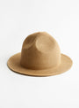 Washable Travel Hat Natural from Sublimeroe at Couverture & The Garbstore 
front 