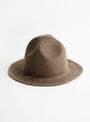 Washable Travel Hat Brown from Sublimeroe at Couverture & The Garbstore
side 