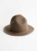 Washable Travel Hat Brown from Sublimeroe at Couverture & The Garbstore
side 