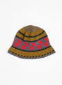 Fine Handknit Hat Moss Mix from Sublimeroe at Couverture & The Garbstore
front 