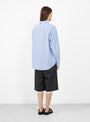 The Generous Shirt from mfpen comes in Embassy Stripe at Couverture & The Garbstore
model back