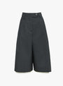 The Slash Shorts from mfpen come in Dark Grey at Couverture & The Garbstore
front