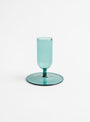 The Tiny Vase from HAY comes in Aqua at Couverture & The Garbstore
front 