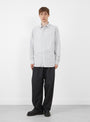 The High Density Weather Cloth Trouser from A.PRESSE comes in Black at Couverture & The Garbstore
Model Front