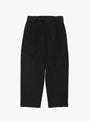 The High Density Weather Cloth Trouser from A.PRESSE comes in Black at Couverture & The Garbstore
front 