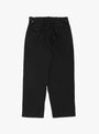 The High Density Weather Cloth Trouser from A.PRESSE comes in Black at Couverture & The Garbstore
back