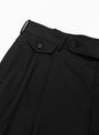 The High Density Weather Cloth Trouser from A.PRESSE comes in Black at Couverture & The Garbstore
detail