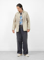 Dixie Hickoree Cactus Coverall-Mauve-KAPITAL model front at Couverture & The Garbstore