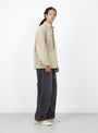 Dixie Hickoree Cactus Coverall-Mauve-KAPITAL model side at Couverture & The Garbstore