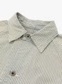 Liberty Hickoree Cactus Coverall Hickoree KAPITAL (collar close up) at Couverture & The Garbstore