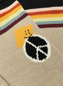 The 5G Cotton Knit Peckish Rainbowy Crew Sweater from Kapital comes in Black at Couverture & The Garbstore
detail