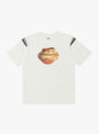 The Jersey Paw-Waw Bean Pot Crew T-Shirt from Kapital comes in White at Couverture & The Garbstore
front 