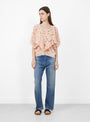 Peak Silk Top Print X from Anntian at Couverture & The Garbstore
model front 