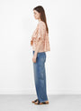 Peak Silk Top Print X from Anntian at Couverture & The Garbstore
model side
