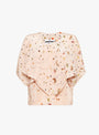 Peak Silk Top Print X from Anntian at Couverture & The Garbstore
front 