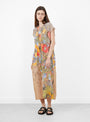 Simple Dress Print F from Anntian at Couverture & The Garbstore
model front 