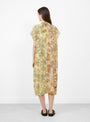 Peak Silk Dress Print N from Anntian at Couverture & The Garbstore
model back