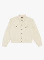 Vintage Satin Westerner Jacket Ecru KAPITAL (front) at Couverture & The Garbstore