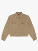 Vintage Satin Westerner Jacket Mocha Beige KAPITAL (front) at Couverture & The Garbstore