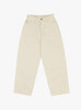 Vintage Satin Club Baggy 5P Pants Ecru KAPITAL (front) at Couverture & The Garbstore