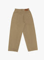 Vintage Satin Club Baggy 5P Pants Mocha Beige KAPITAL (back) at Couverture & The Garbstore