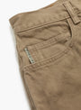 Vintage Satin Club Baggy 5P Pants Mocha Beige KAPITAL (pocket close up) at Couverture & The Garbstore