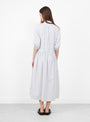 The Claire De Lune Dress Navy and Snow Stripe from A'Court at Couverture & The Garbstore
model back