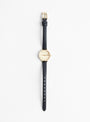 Beverly Leather Watch Black and Gold from BREDA at Couverture & The Garbstore
front