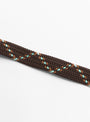 Stretch Mesh Atlas Buckle Belt-Brown-KAPITAL at Couverture & The Garbstore Strap detail