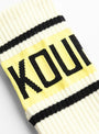 144 Yarns Kountry Socks-Ecru-KAPITAL at Couverture & The Garbstore Detail