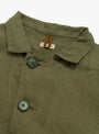 Gabardine Ringoman Coverall-Khaki-KAPITAL at Couverture & The Garbstore Collar