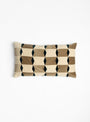 The Florence Cushion from Christina Lundsteen comes in taupe at Couverutre & The Garbstore
front 
