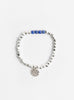The Edition 2 Bracelet from GOTTLOB comes in Blue and White at Couverture & The Garbstore
front 