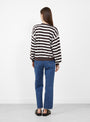 The Sifnos Sweatshirt Striped Terry from Suzie Kondi at Couverture & The Garbstore
back