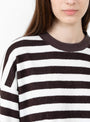 The Sifnos Sweatshirt Striped Terry from Suzie Kondi at Couverture & The Garbstore
model detail
