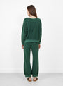The Samos Sweatshirt Ivy from Suzie Kondi at Couverture & The Garbstore
model back
