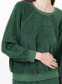 The Samos Sweatshirt Ivy from Suzie Kondi at Couverture & The Garbstore
model detail